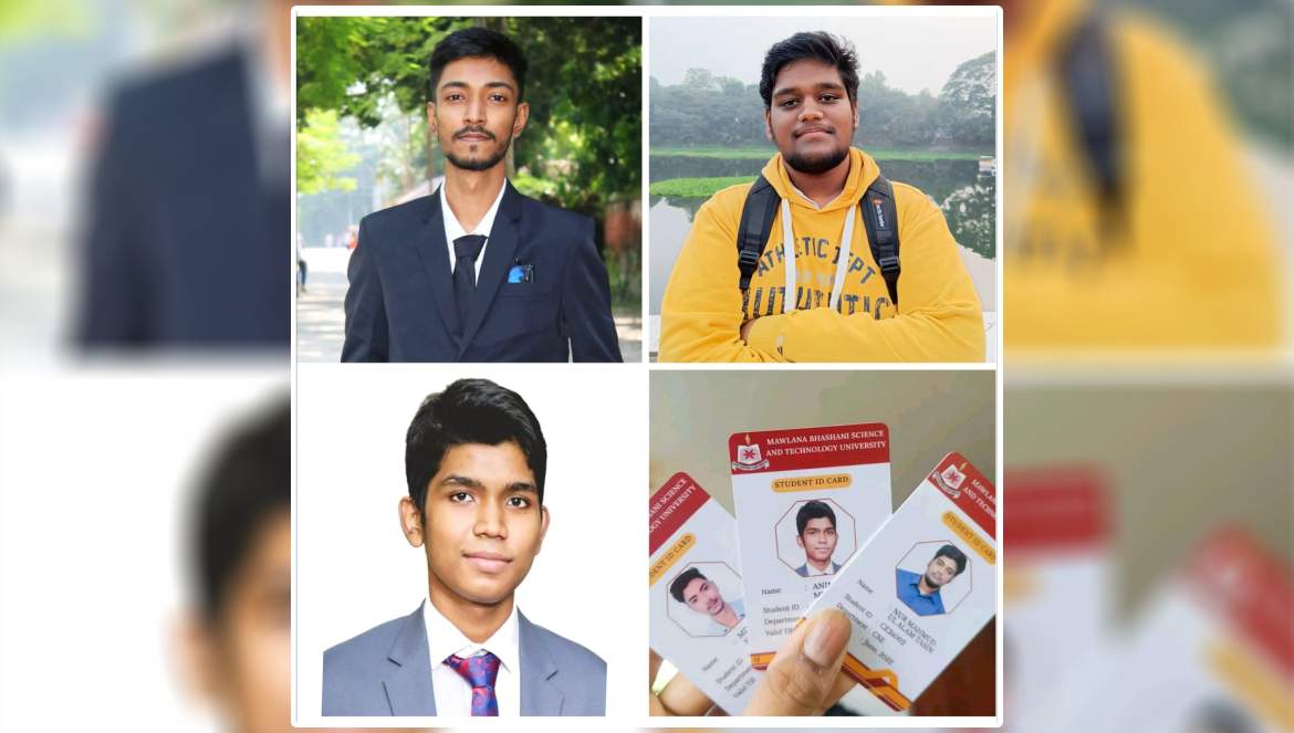 মাভাবিপ্রবির তিন শিক্ষার্থীর উদ্যোগে স্মার্ট কার্ড প্রজেক্টের সফল সম্প্রসারণ ও বাস্তবায়ন