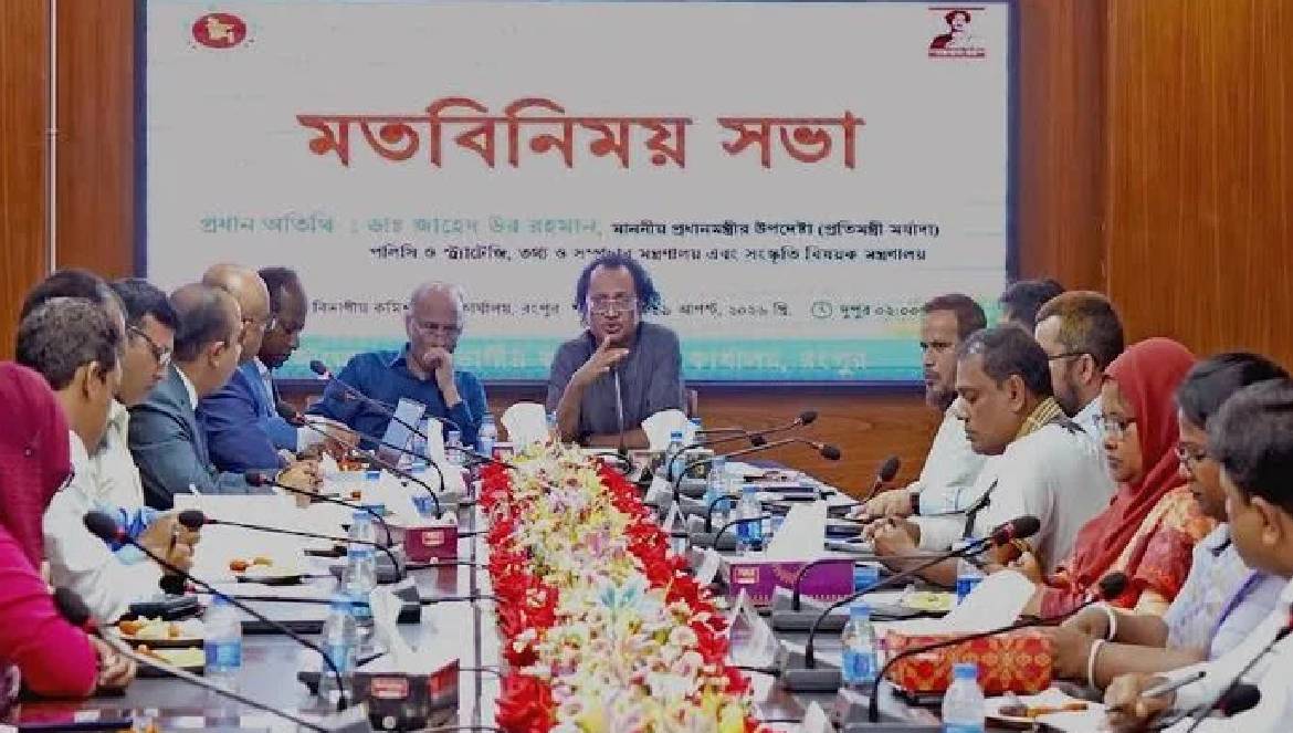 বিদ্যুৎ সংকটের জন্য সরকারের ন্যূনতম দায় নেই : ডা. জাহেদ উর রহমান