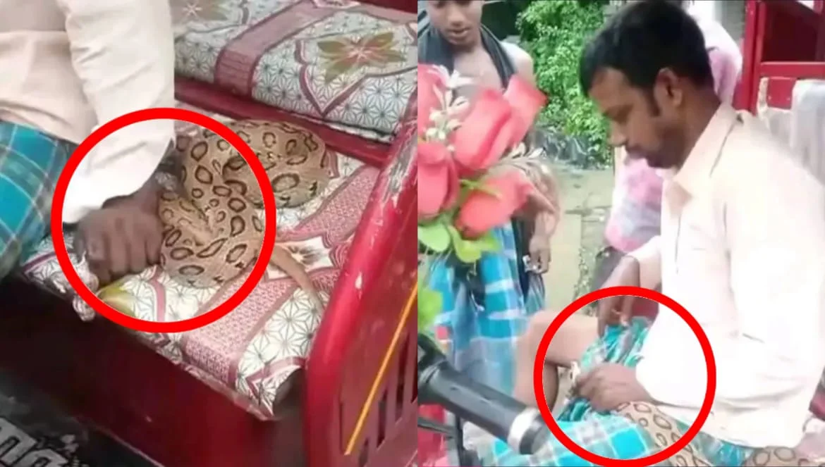 সাপের কামড় খেয়ে সাপসহ হাসপাতালে হাজির যুবক