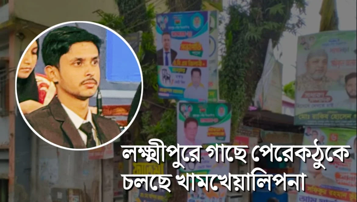 লক্ষ্মীপুরে গাছে পেরেকঠুকে চলছে খামখেয়ালিপনা