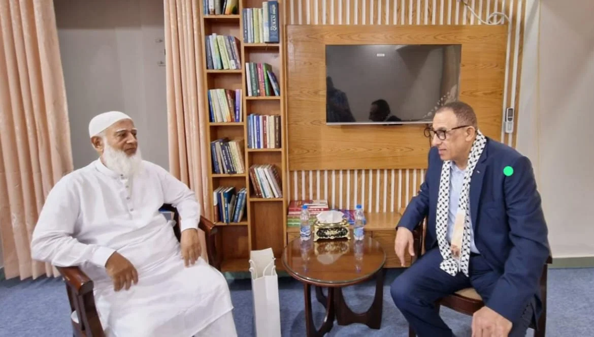 ফিলিস্তিনকে পূর্ণ স্বাধীন রাষ্ট্র করার দাবি জামায়াত আমীরের