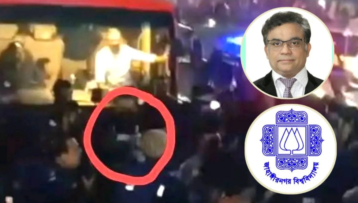 রাজনৈতিক আনুগত্যে বিব্রতকর পরিস্থিতির সম্মুখীন জাবি উপাচার্য