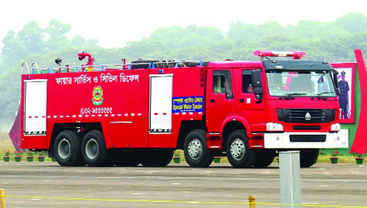 শাহজালাল বিমানবন্দরের কার্গো শেডে আগুন