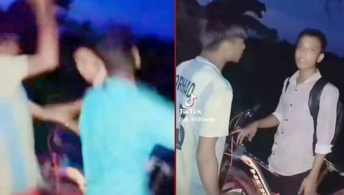 টিকটকে ছড়াল স্কুলছাত্রকে পেটানোর ভিডিও