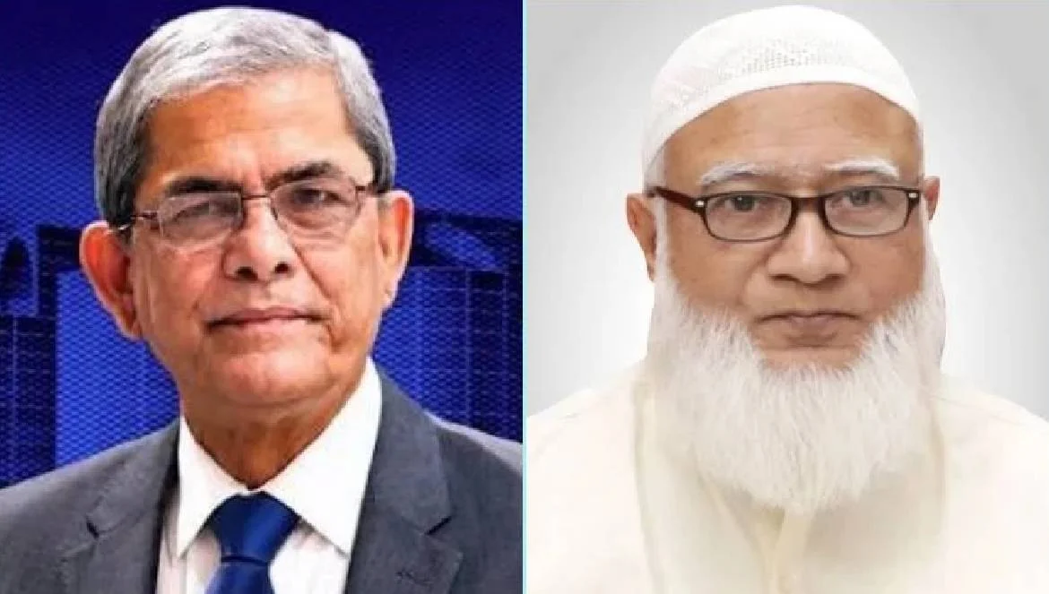 নবনির্বাচিত রাষ্ট্রপতি মির্জা ফখরুলকে জামায়াত আমিরের অভিনন্দন